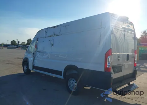 2023 Ram Promaster 3500 Cargo Van High Roof 159 Wb Ext from USA, damaged, VIN 3C6MRVJG3PE582815